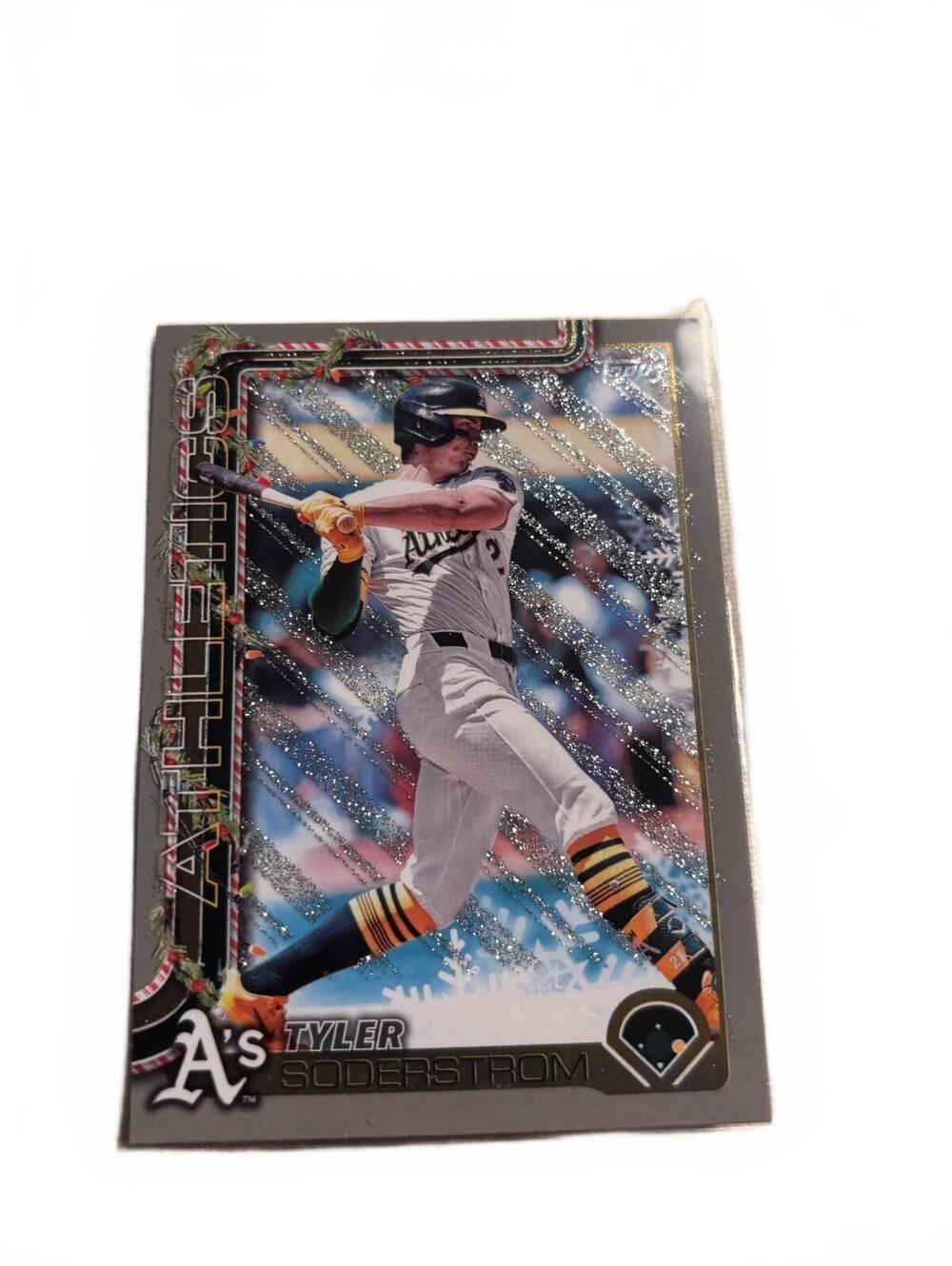 Tyler Soderstrom Oakland Athletics 2023 Topps Holiday H32 #1